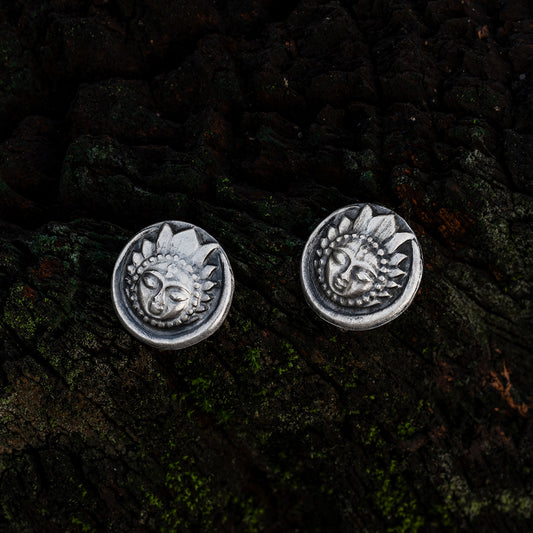 Heritage Elegance: Tribal Earrings - CTP 1014