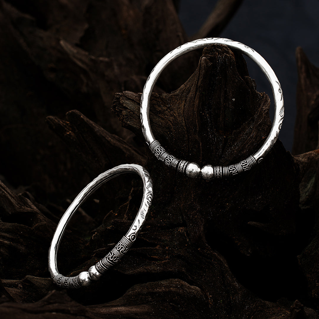 SHINE BRIGHT : The Allure of a 925 Silver Anklet - CA 1009 , CA 1010