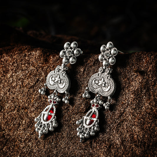 ENCHANTING VINTAGE EARRINGS: Whisper of the Past - CER 1007