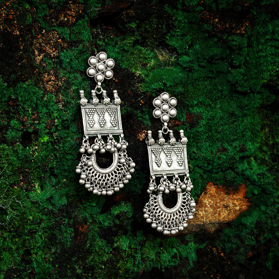 HERITAGE ELEGANCE: Tribal Earrings - CER 1001