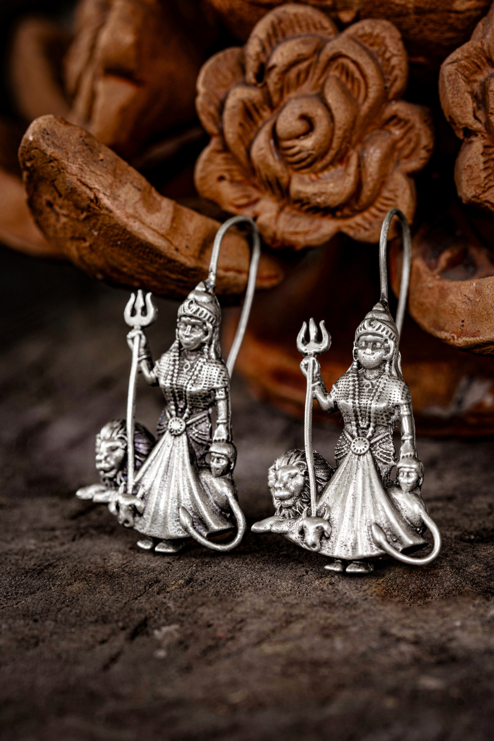 DIVINE ELEGANCE: Ear Piece Celebrating Religious Symbols - CER 1016